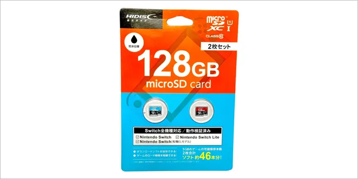 micro SDXC card 2枚組